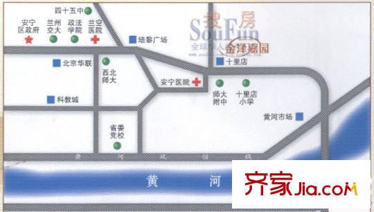 金澤嘉園交通圖