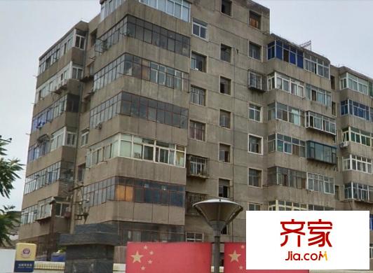 黃河北十中旁小區(qū)外景圖  