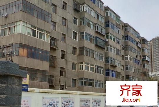 黃河北十中旁小區(qū)外景圖  