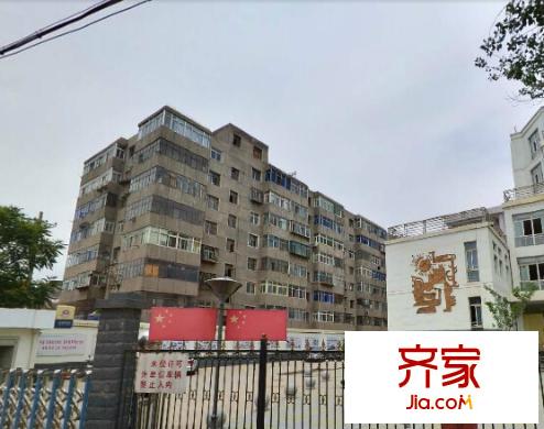 黃河北十中旁小區(qū)外景圖  