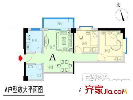 銀灘花園 2室2廳