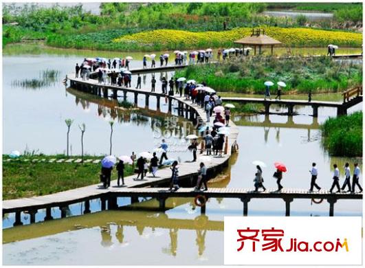 銀灘花園配套圖北側(cè)濕地公園