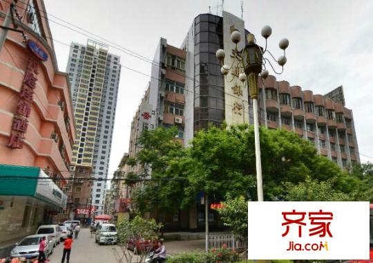 新廈開(kāi)發(fā)公司家屬院外景圖 