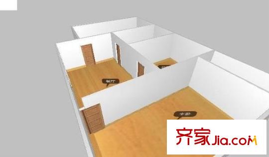 寶影花園 2室 戶型圖