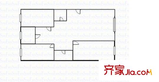 寶影花園 2室 戶型圖