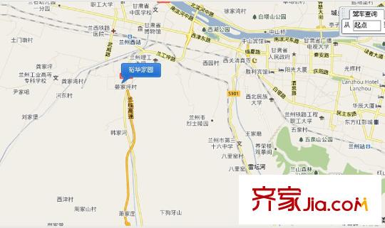 裕華家園交通圖