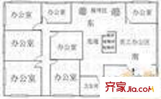 保利大廈 8室 戶型圖