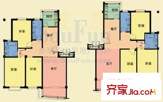 安興小區(qū) 3室 戶型圖
