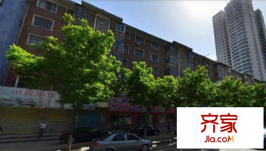 蘭州公交萬眾住宅小區(qū)外景圖 