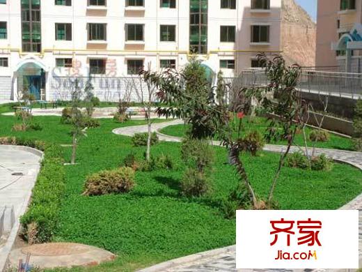九洲城外景圖 