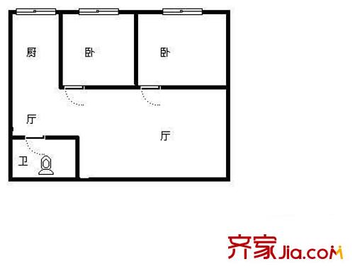 寶影花園 3室 戶型圖