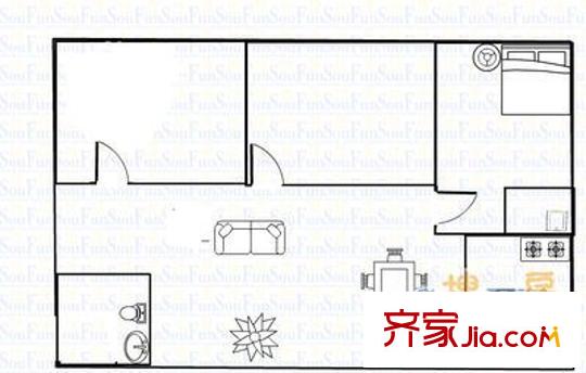 長江小區(qū) 3室2廳