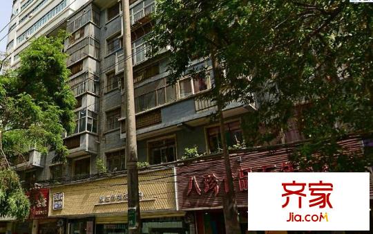 西關(guān)下溝農(nóng)牧廳家屬院外景圖 