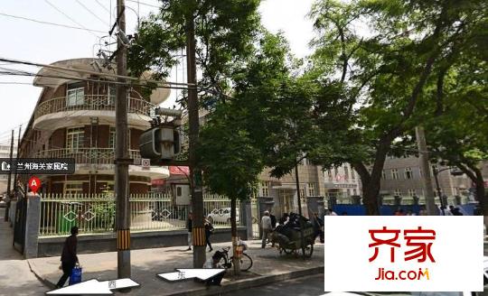 西關(guān)下溝農(nóng)牧廳家屬院外景圖 