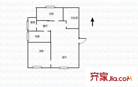 蘭新愛(ài)琴海 3室 戶(hù)型圖