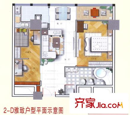 金城名苑 2室2廳