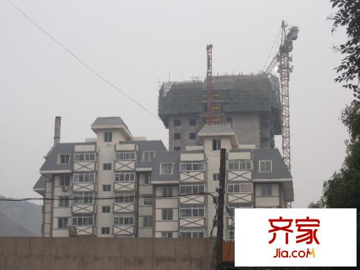 蘭雅親河灣東側(cè)的別墅區(qū)（2010.11.04）