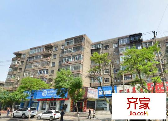 張掖路石油管理局家屬樓外景圖  