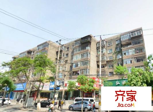 張掖路石油管理局家屬樓外景圖 