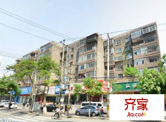 張掖路石油管理局家屬樓外景圖 
