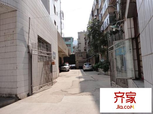 蘭州一中家屬院外景圖 