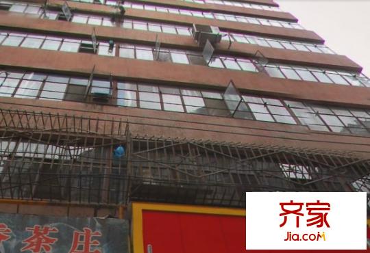 蘭州一中家屬院外景圖 