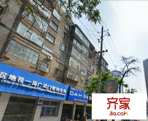 張掖路石油管理局家屬樓外景圖  