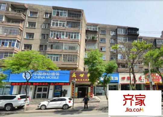 張掖路石油管理局家屬樓外景圖  