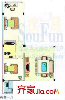 明皇園 2室1廳