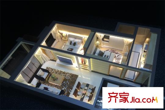 遠(yuǎn)達(dá)?錦繡半島二期17#02戶型92.64平方米 2室2廳1衛(wèi)1廚