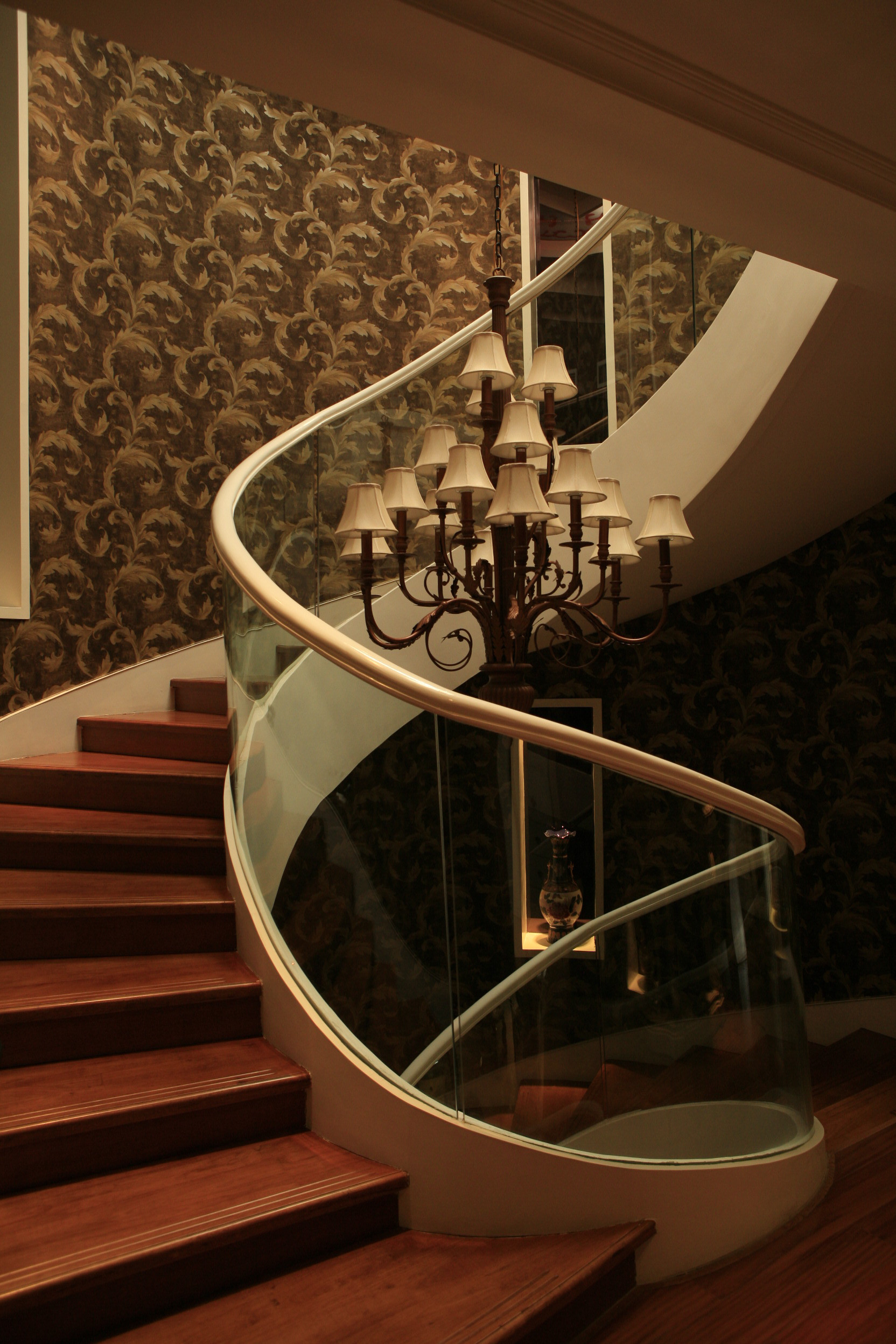 别墅装修,140平米以上装修,豪华型装修,楼梯,欧式风格