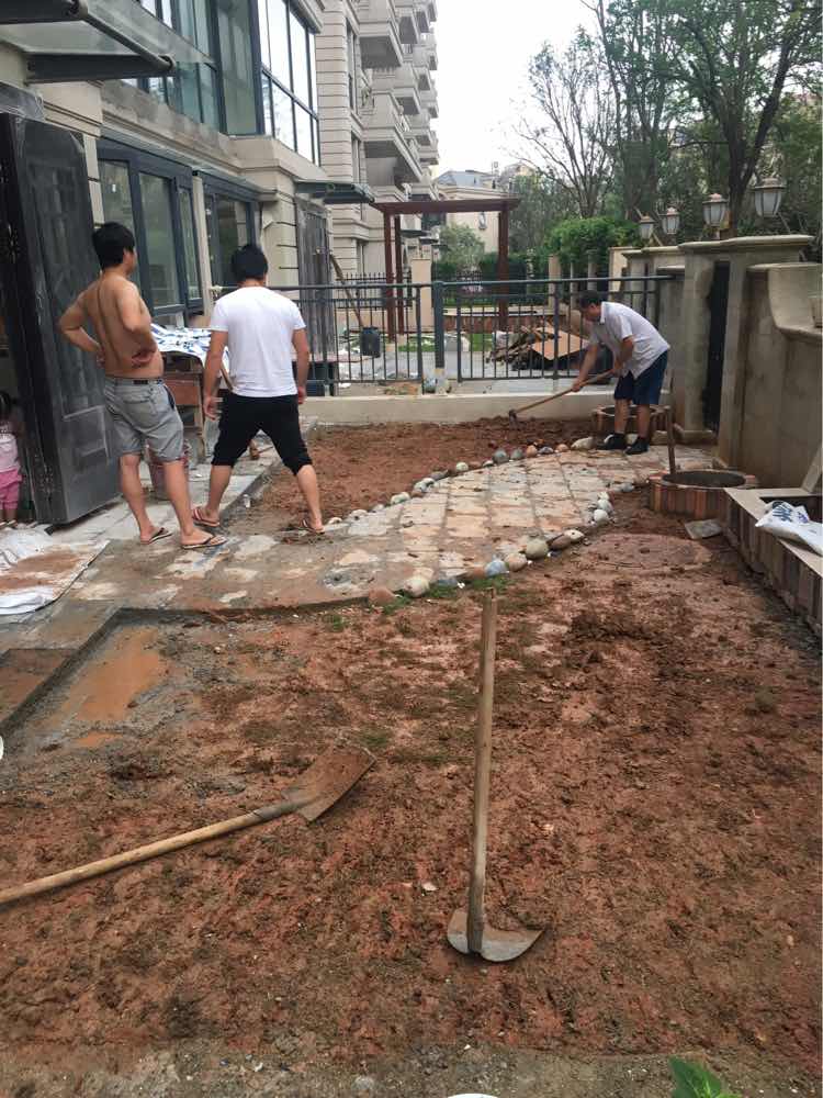 家里的男丁集体开荒,把所有的土翻起来了施复