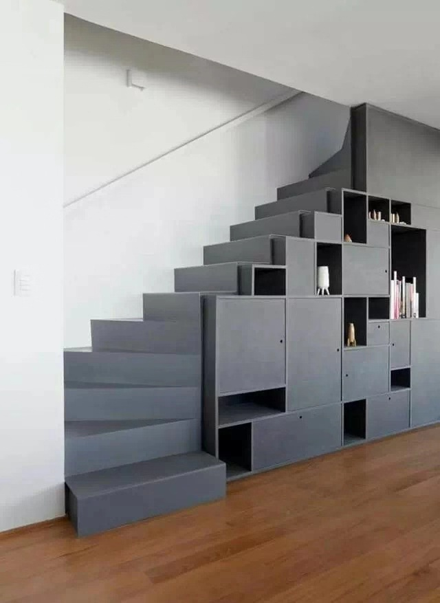 不得不看之---楼梯 柜子这样设计,超完美