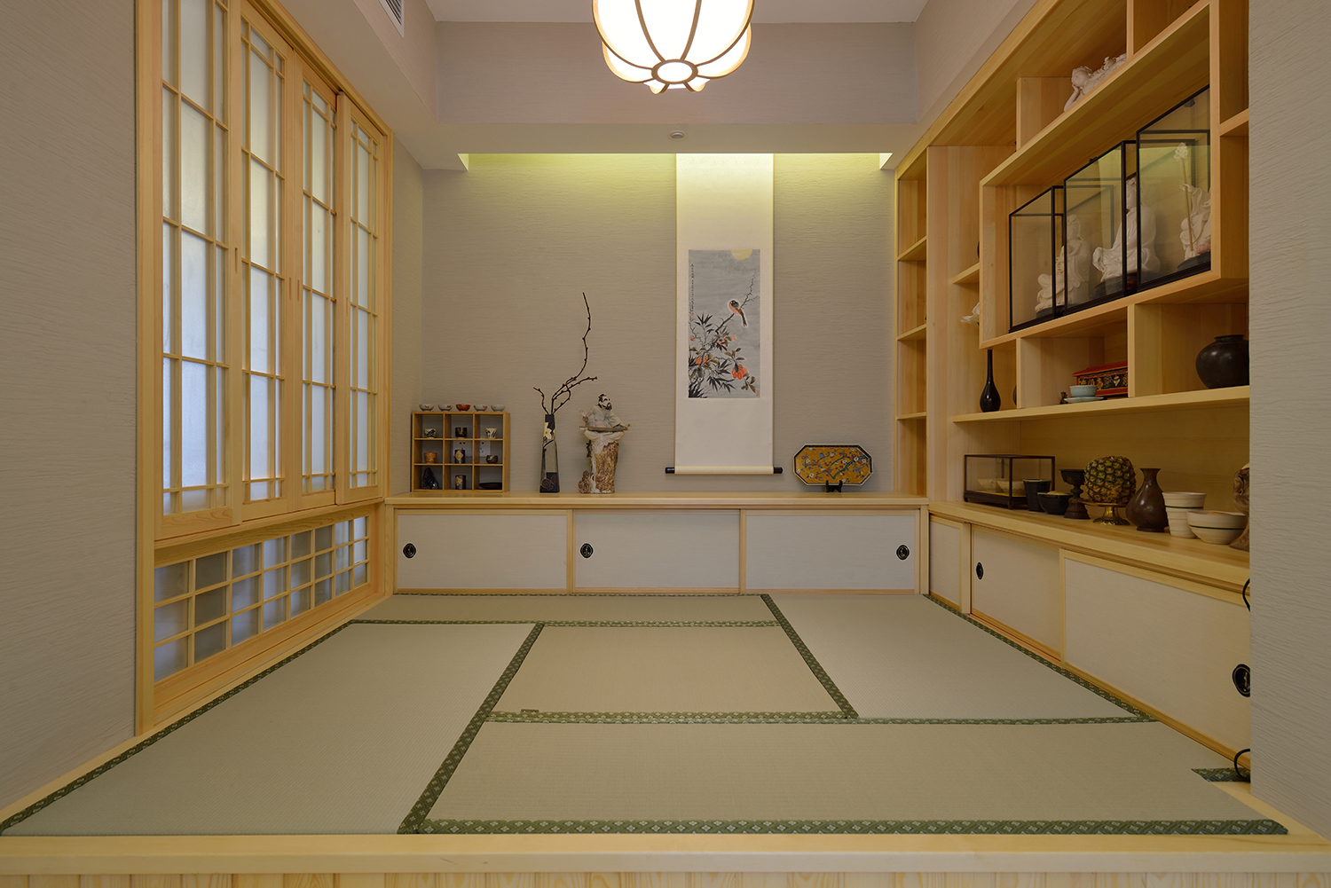 日式风格,15-20万装修,三居室装修,120平米装修,