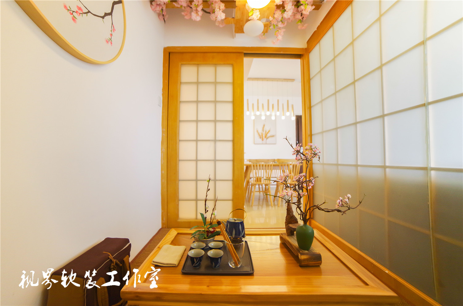 日式风格,三居室装修,80平米装修,5-10万装修