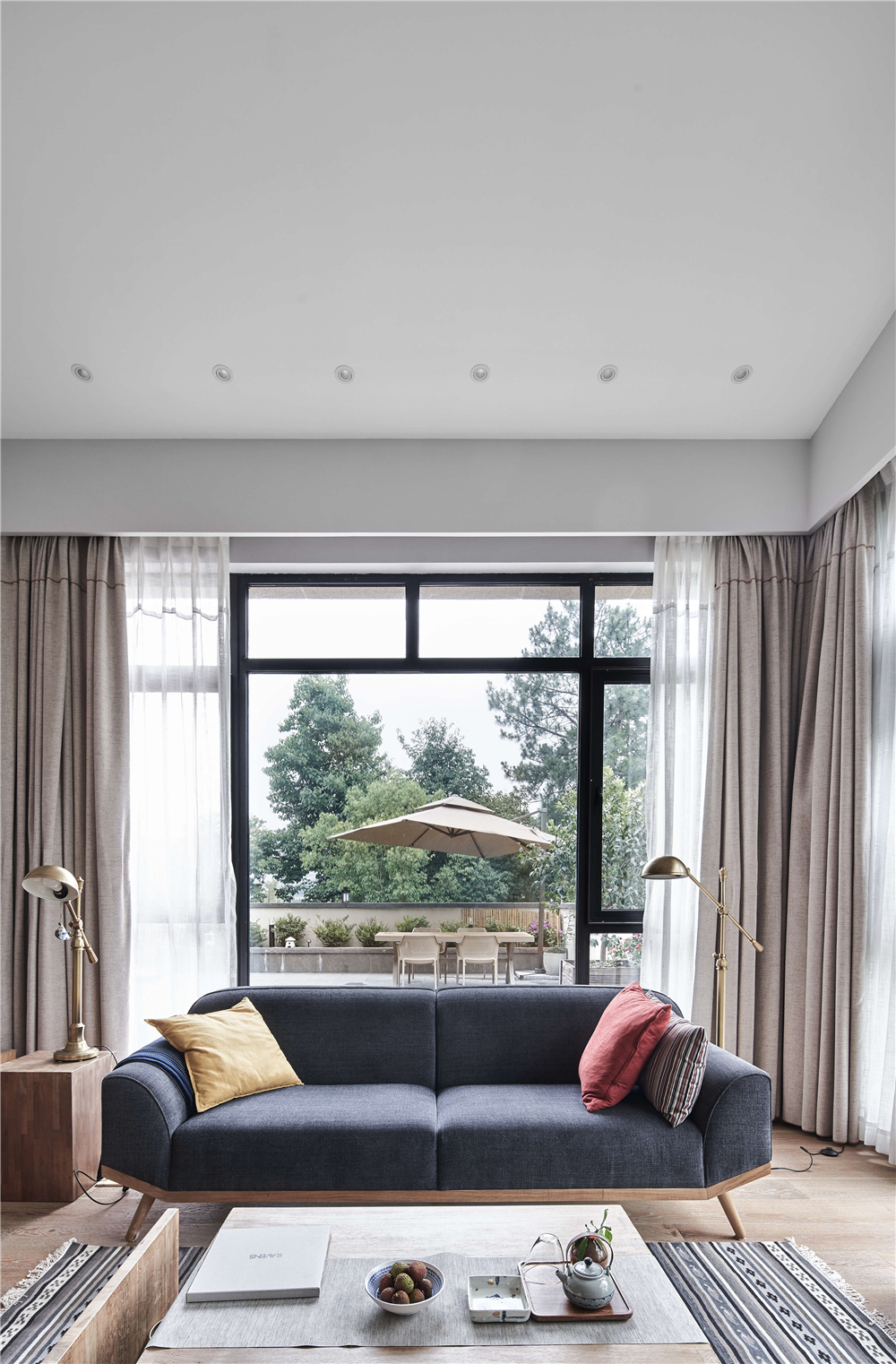 日式风格别墅装修沙发设计图