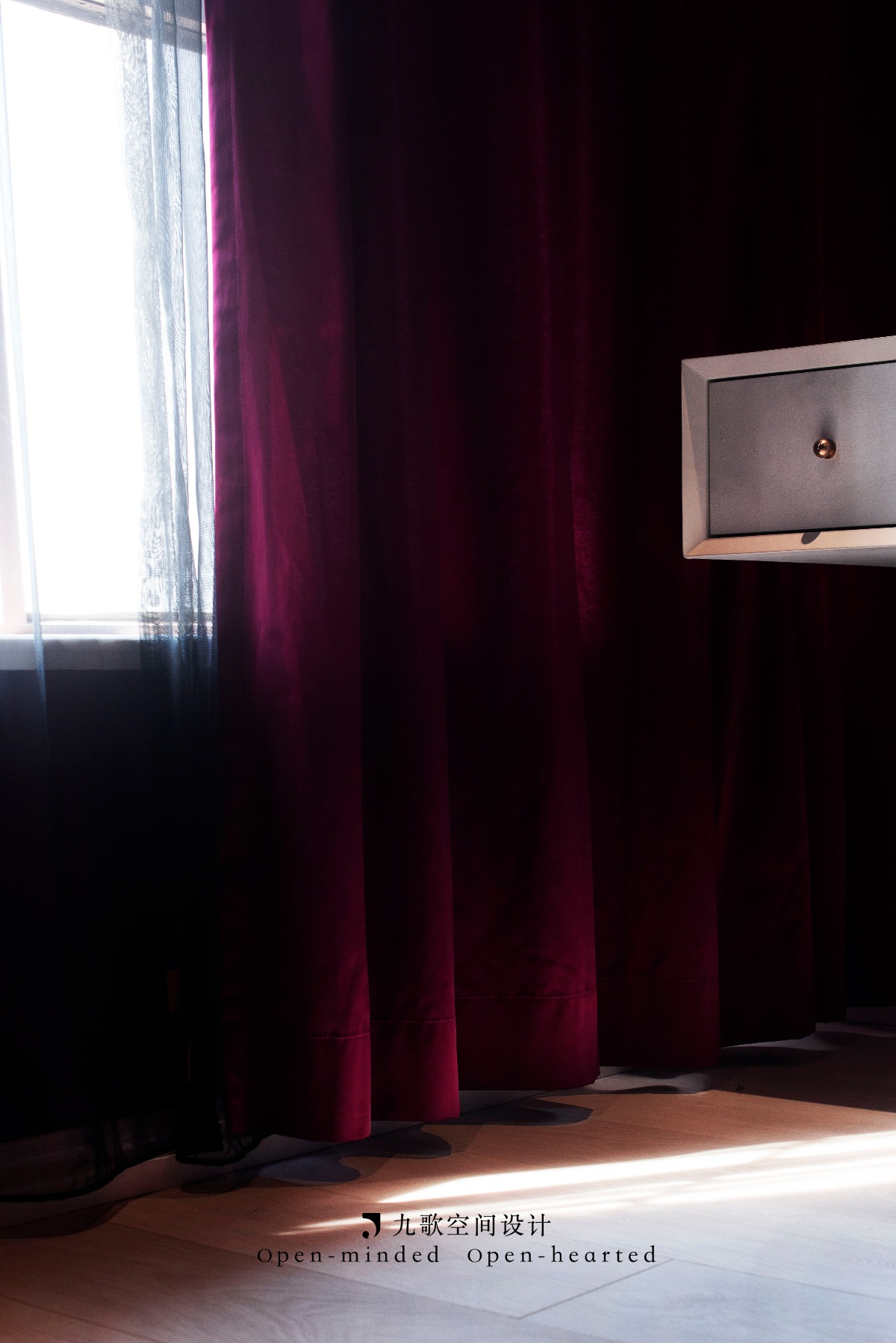 一居室小户型公寓装修窗帘设计图