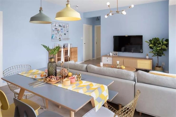 恒大山水城北歐三居室