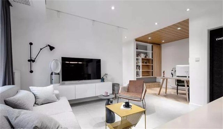 蒲瑞祥園現(xiàn)代兩居室裝修