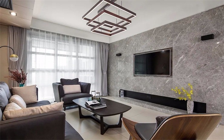 悅公館現(xiàn)代裝修風(fēng)格