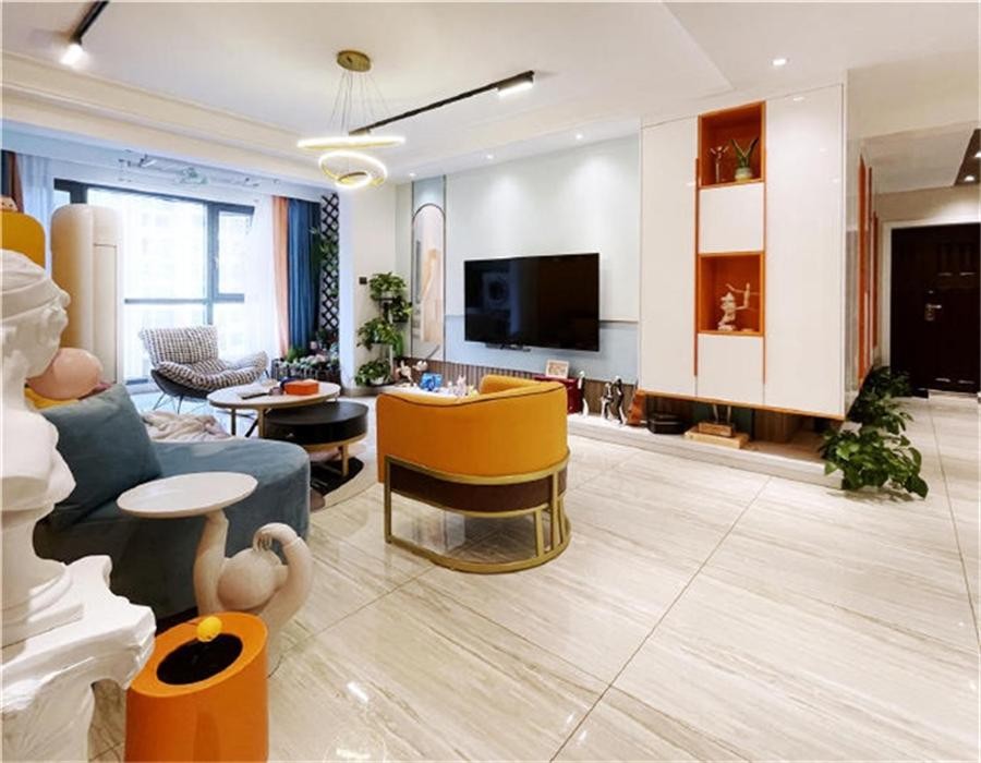 混搭復古風兩居室設計