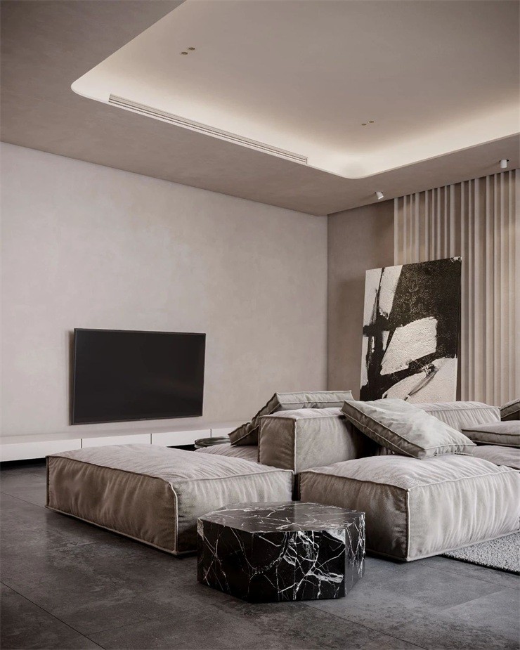 簡約風別墅，舒適時尚