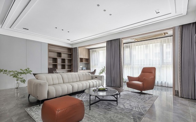 萬(wàn)科柏悅灣新中式170平