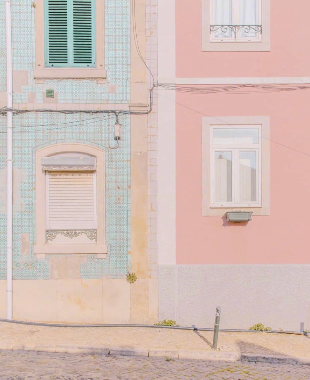 马卡龙色的西班牙清新舒适