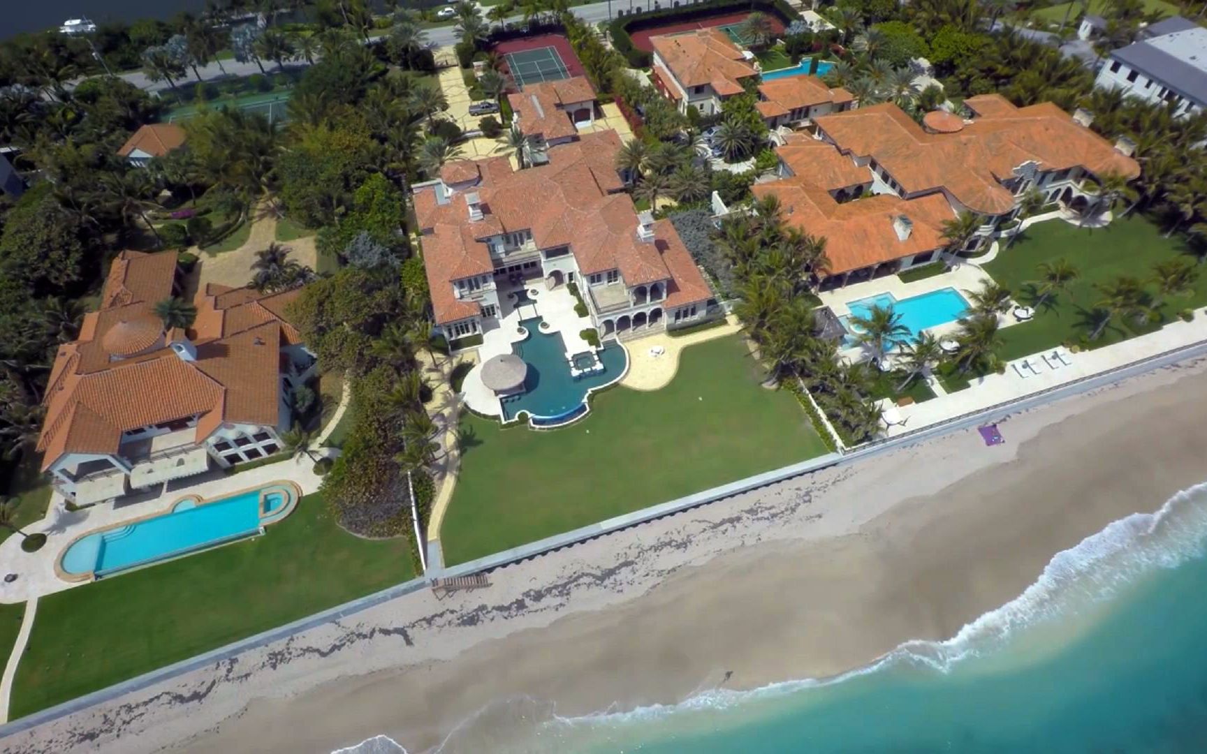 一层一个惊喜 美国富豪11图晒4层简约别墅