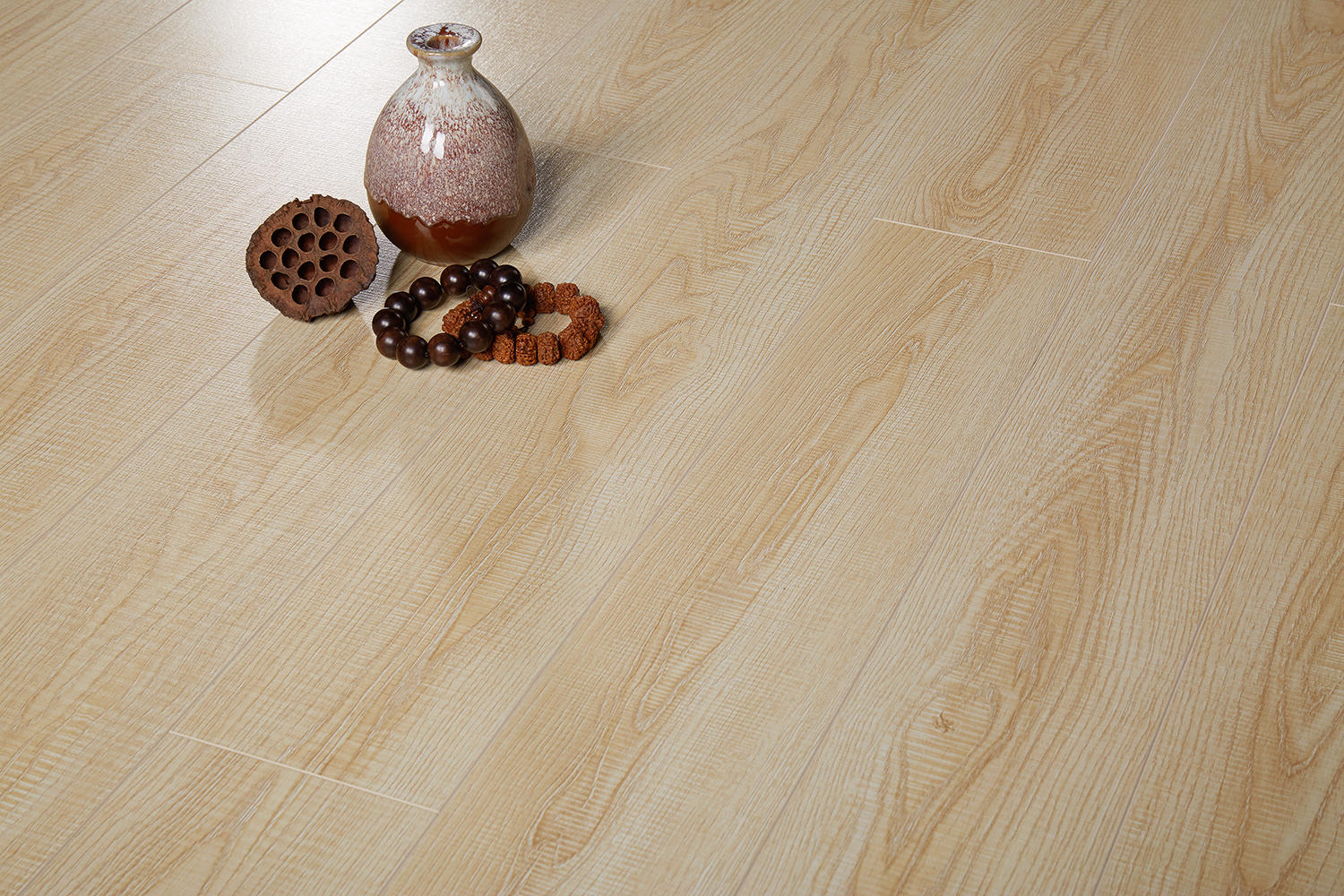 【圣达地板】 强化复合地板 锯齿纹 洛可可