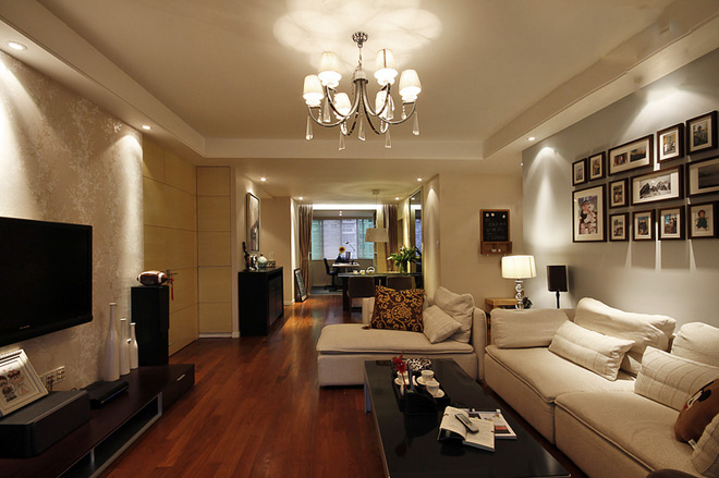 95㎡简约欧式实景案例赏析