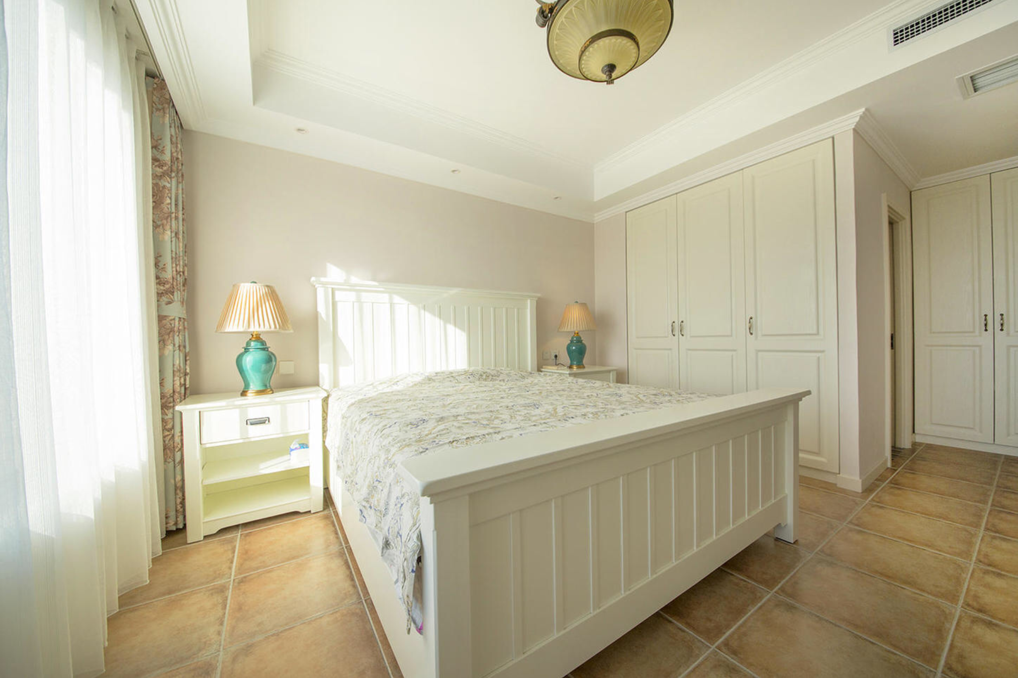 半包9万！大气舒适的美式三房，看了客厅效果，谁不“膨胀”？