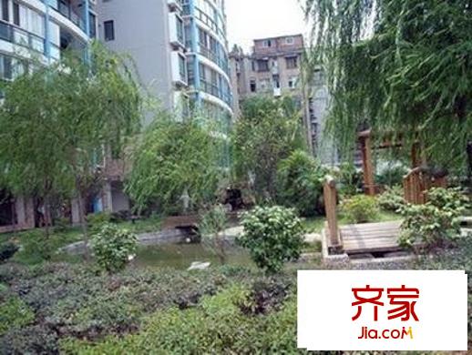 广厦中北领秀外景图
