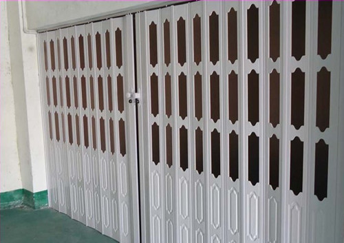 [顺祥移门]pvc折叠门 推拉门 厨房客厅隔断 办公室书房门帘 无下轨